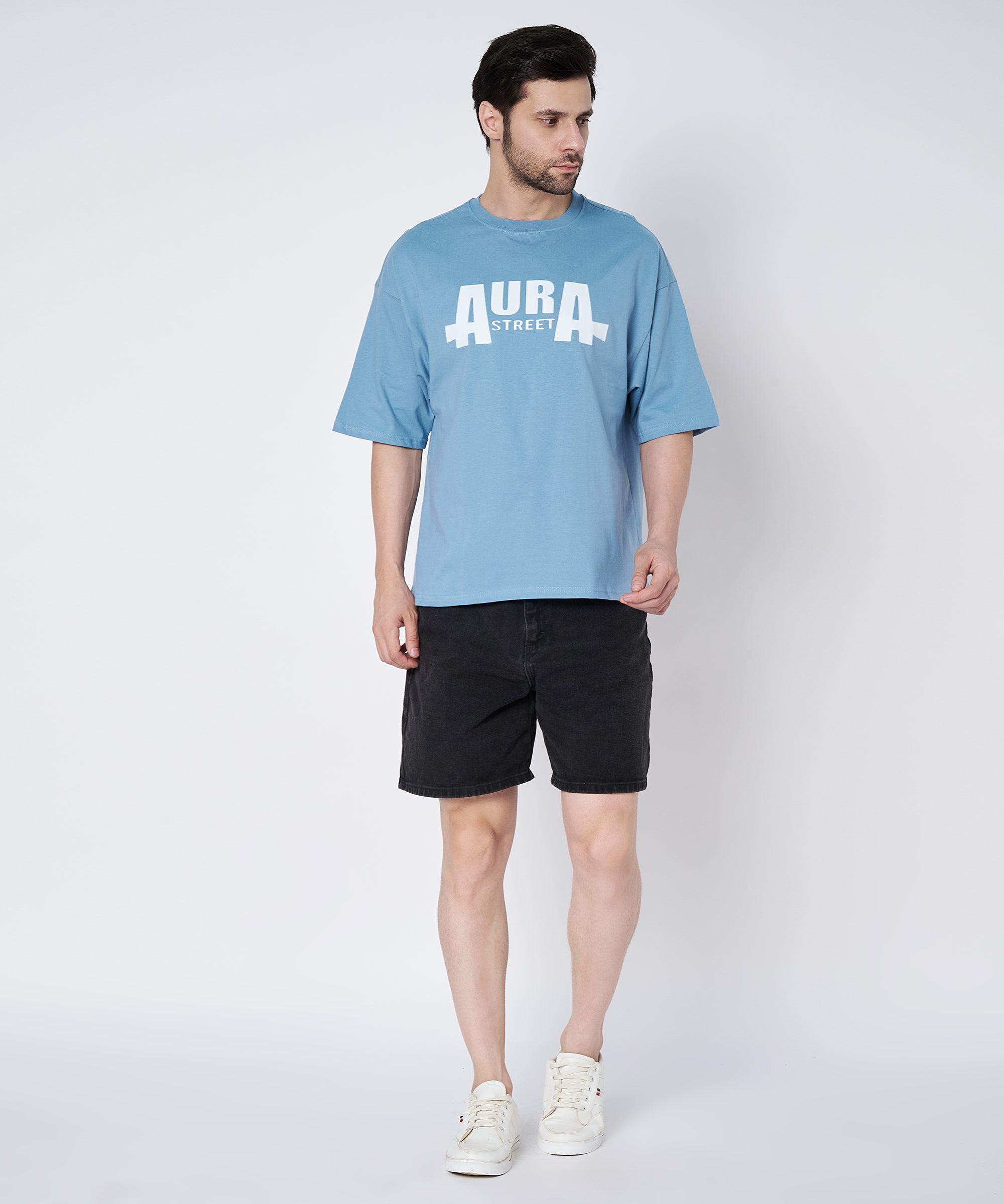 Over sized puff print t-shirt