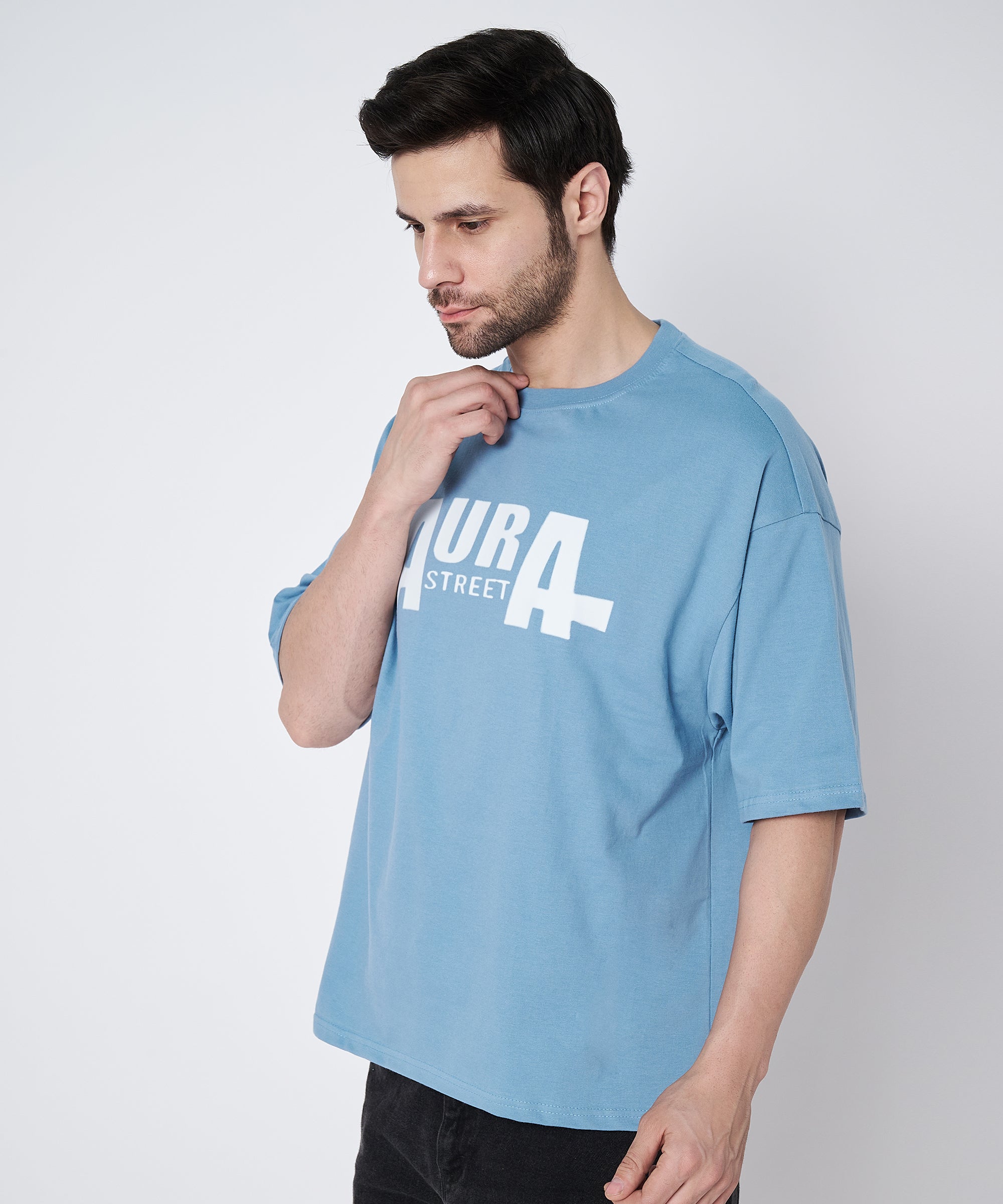 Over sized puff print t-shirt