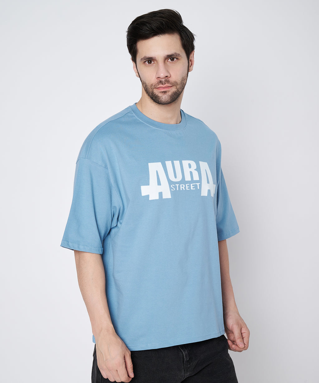 Over sized puff print t-shirt