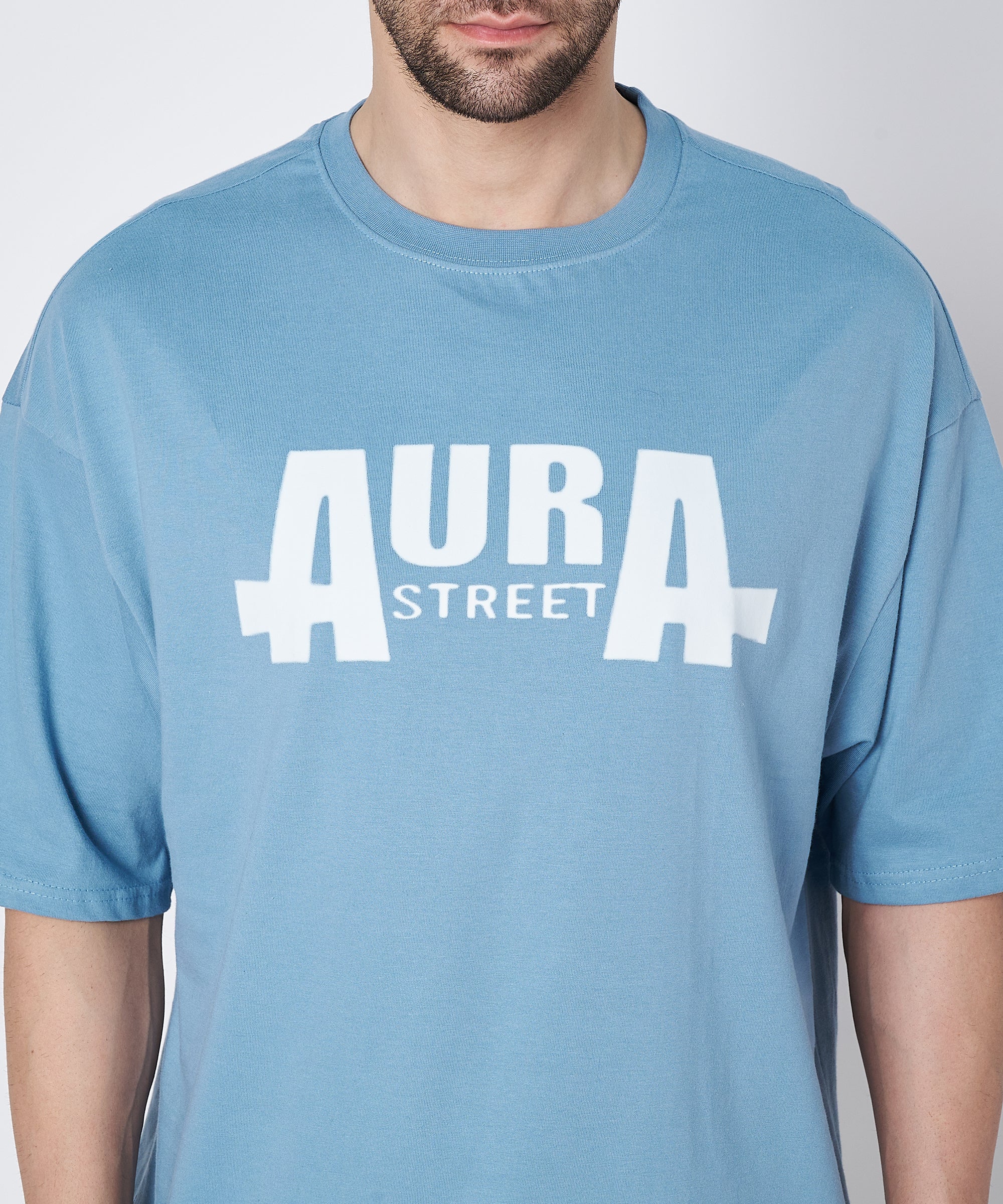 Over sized puff print t-shirt