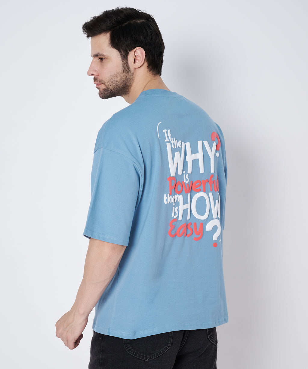 Over sized puff print t-shirt